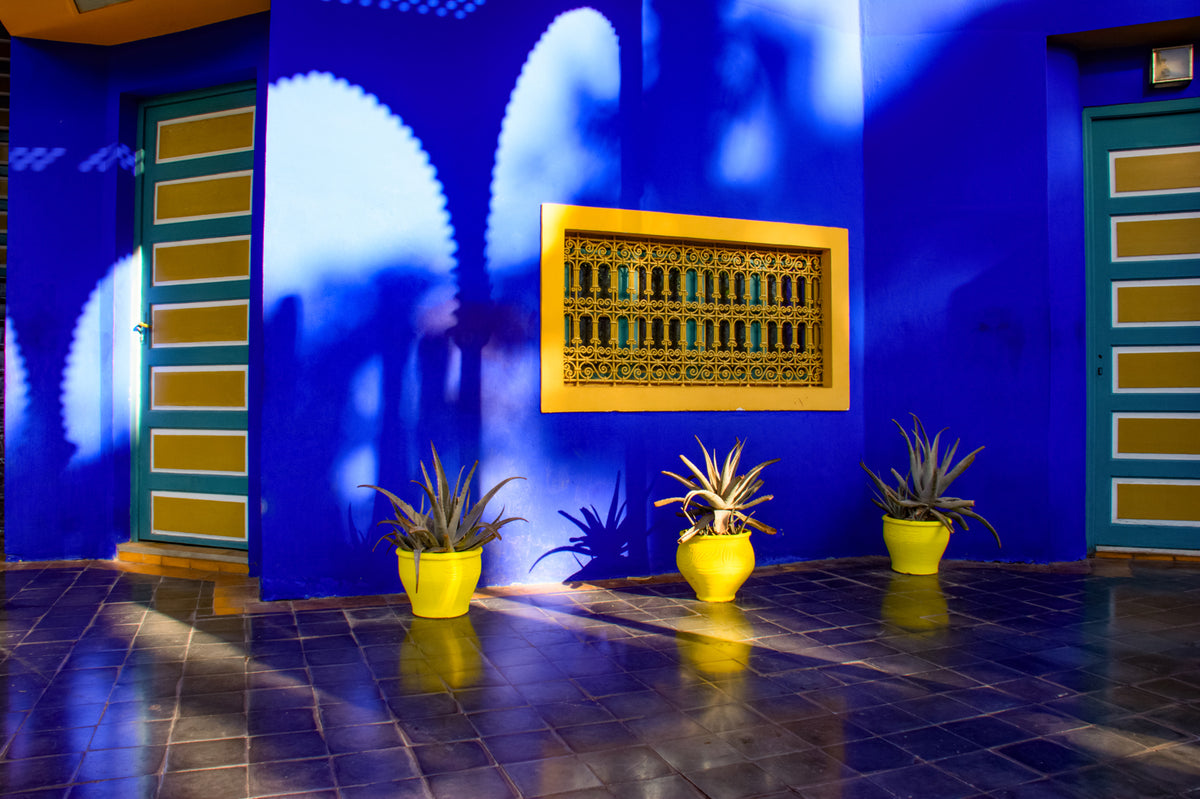 Majorelle Garden, Marrakech — Cobalt Blue Architecture and Moroccan Design