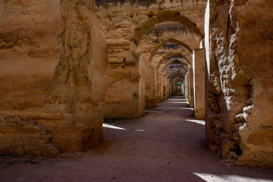Meknes — Historic Arched Granaries of Morocco
