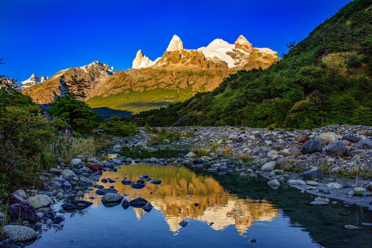 Mount Fitz Roy Reflection, Patagonia, Argentina