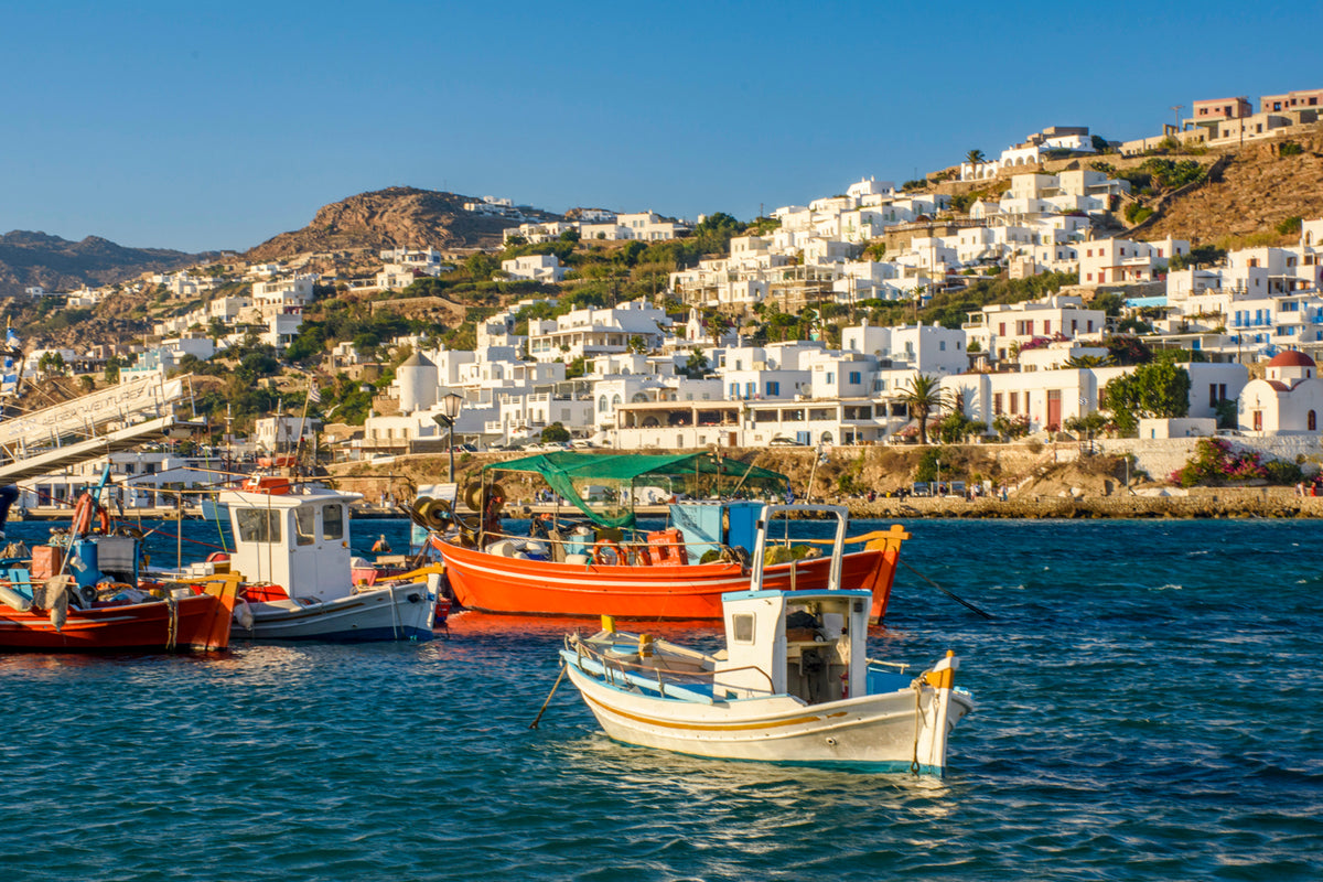 Mykonos Town Harbor, Greece