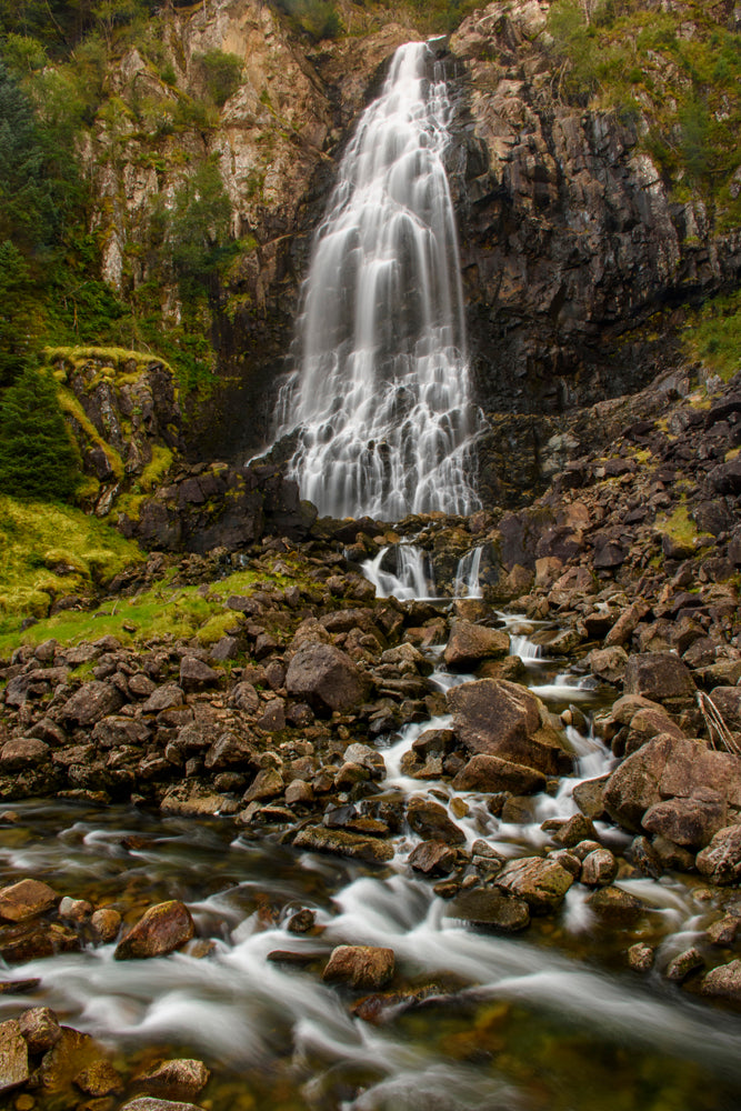 Waterfall near Hardangerfjord