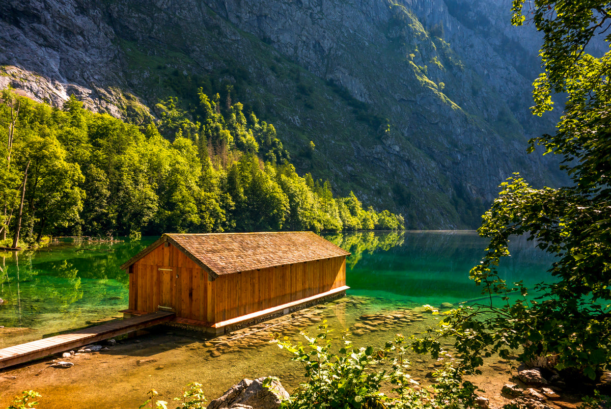 Obersee, Berchtesgaden, Bavarian Alps, Germany