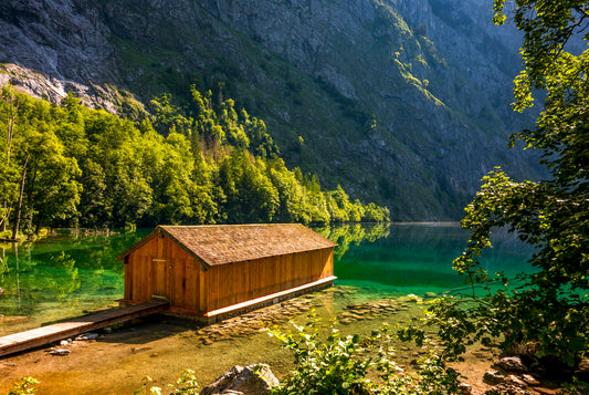 Obersee, Berchtesgaden, Bavarian Alps, Germany