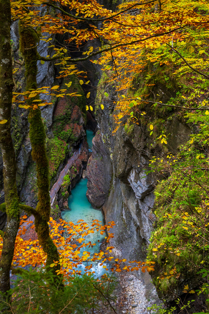 Partnachklam (Gorge), Berchtesgaden, Bavarian Alps, Germany