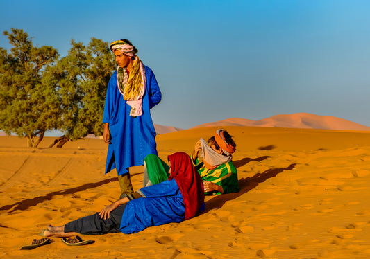 Moroccan Sahara Desert- Dunes