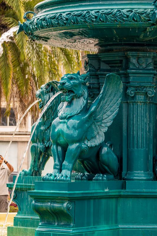 Porto, Portugal Art Deco Fountain