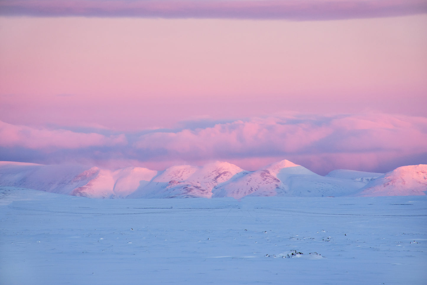 Snowy Hills, Iceland