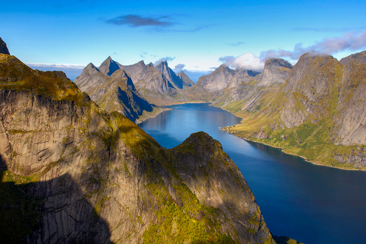Reinebringen Viewpoint Over Reine, Lofoten, Norway