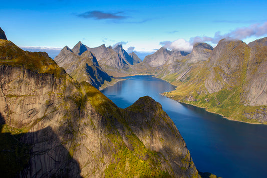 Reinebringen Viewpoint Over Reine, Lofoten, Norway