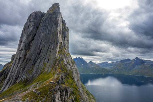 Segla Mountain and Fjord View, Senja, Norway