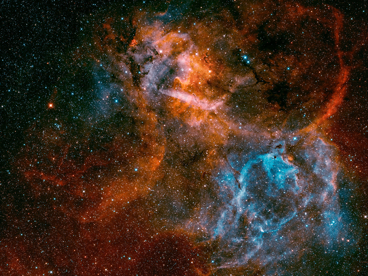Lion Nebula, Sh 2-132
