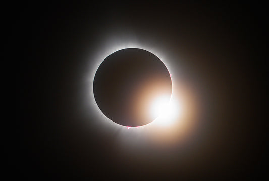Total Solar Eclipse Diamond Ring — The Sun’s Corona and Prominences