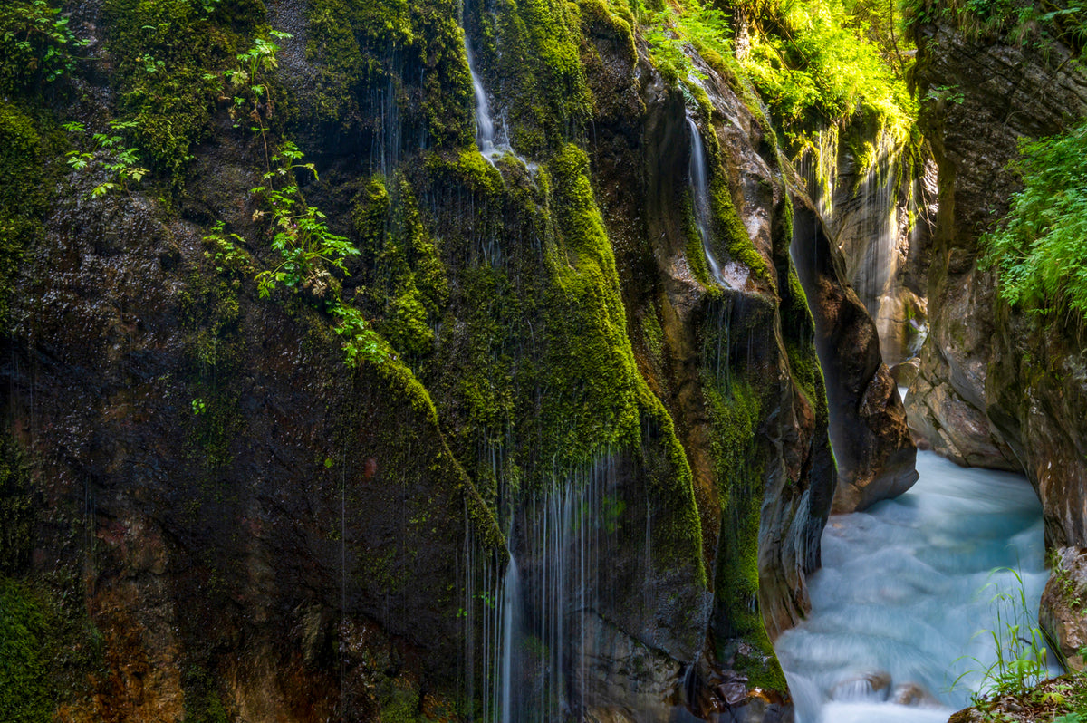 Wimbachklam (Gorge), Berchtesgaden, Bavarian Alps, Germany
